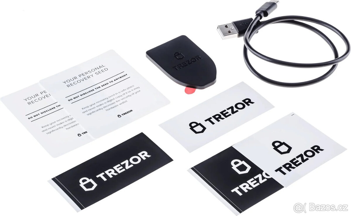 TREZOR T, hardwarová peněženka, trezor