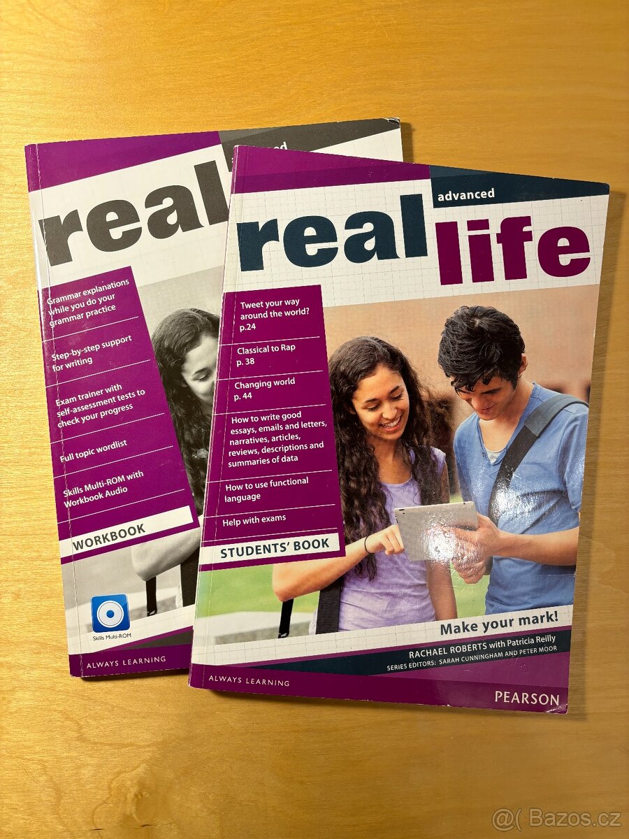 Pearson Real Life Advanced učebnice a pracovní sešit