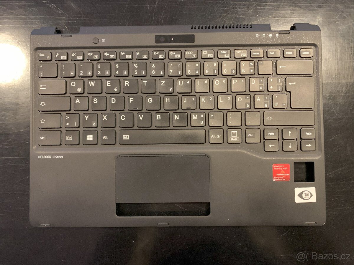 Fujitsu Lifebook U9310X horní šasi s klávesnicí - originální