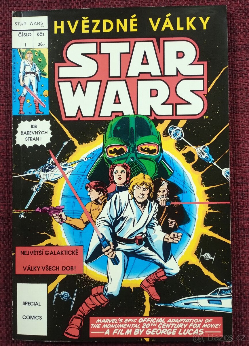 STAR WARS komiks - 1.české vydání
