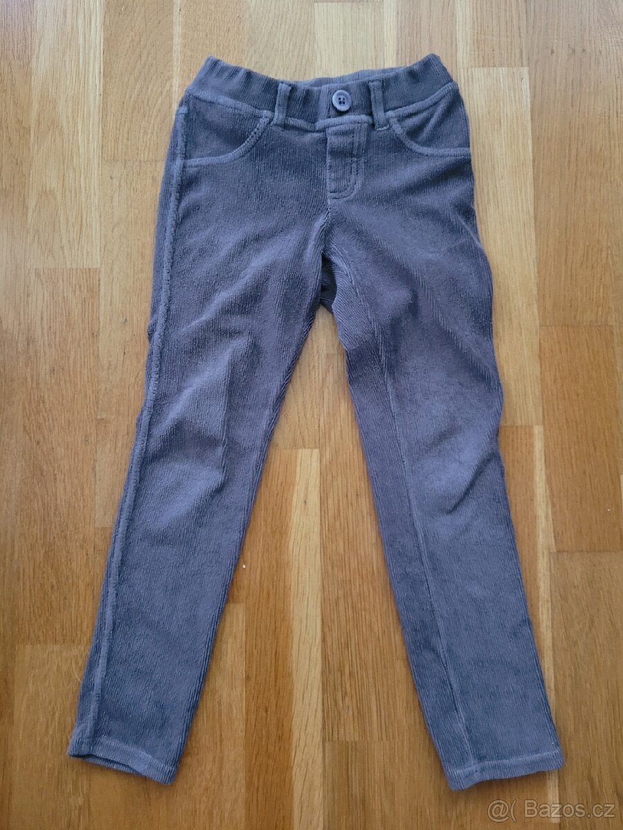 Kalhoty Benetton tmavě šedé, vel.116