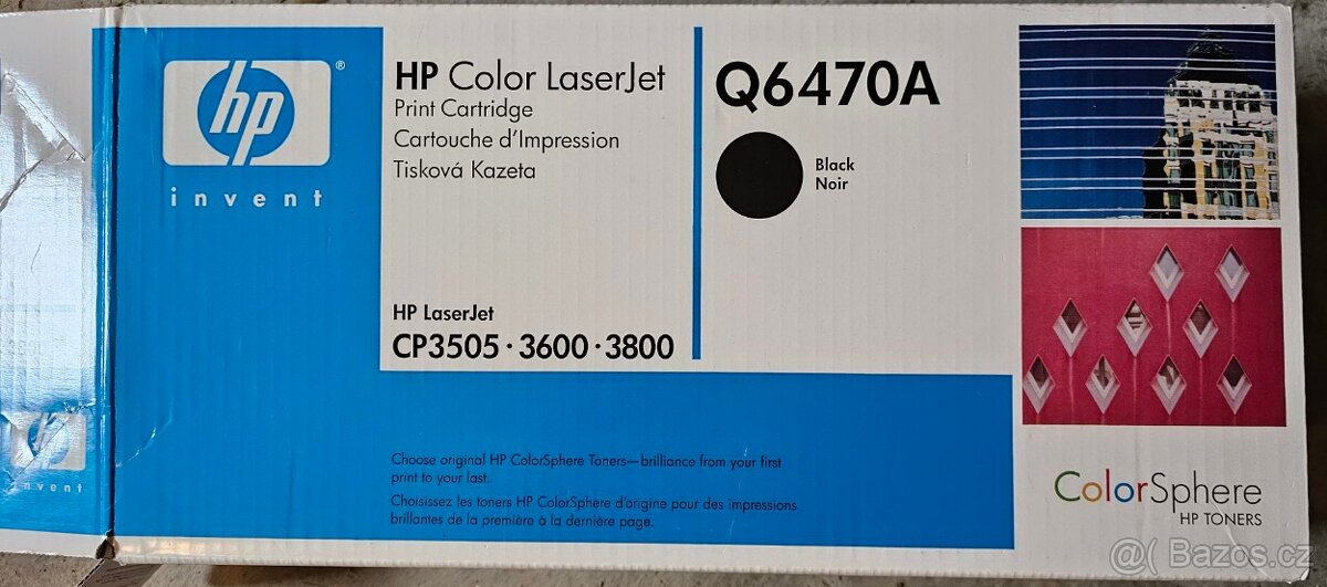 Toner HP Q6470A černá