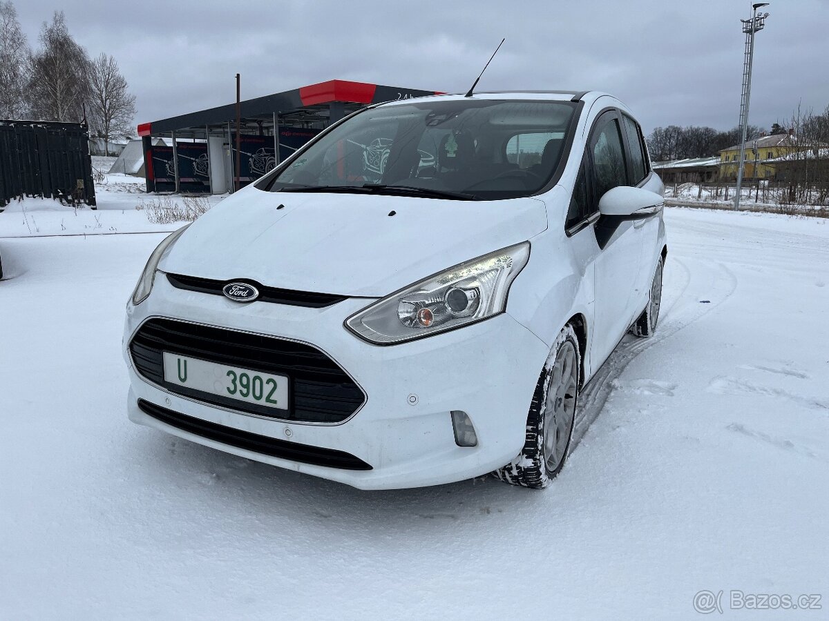 Ford B-max 1.6 TDCi 70 kW Titánům nová STK super stav