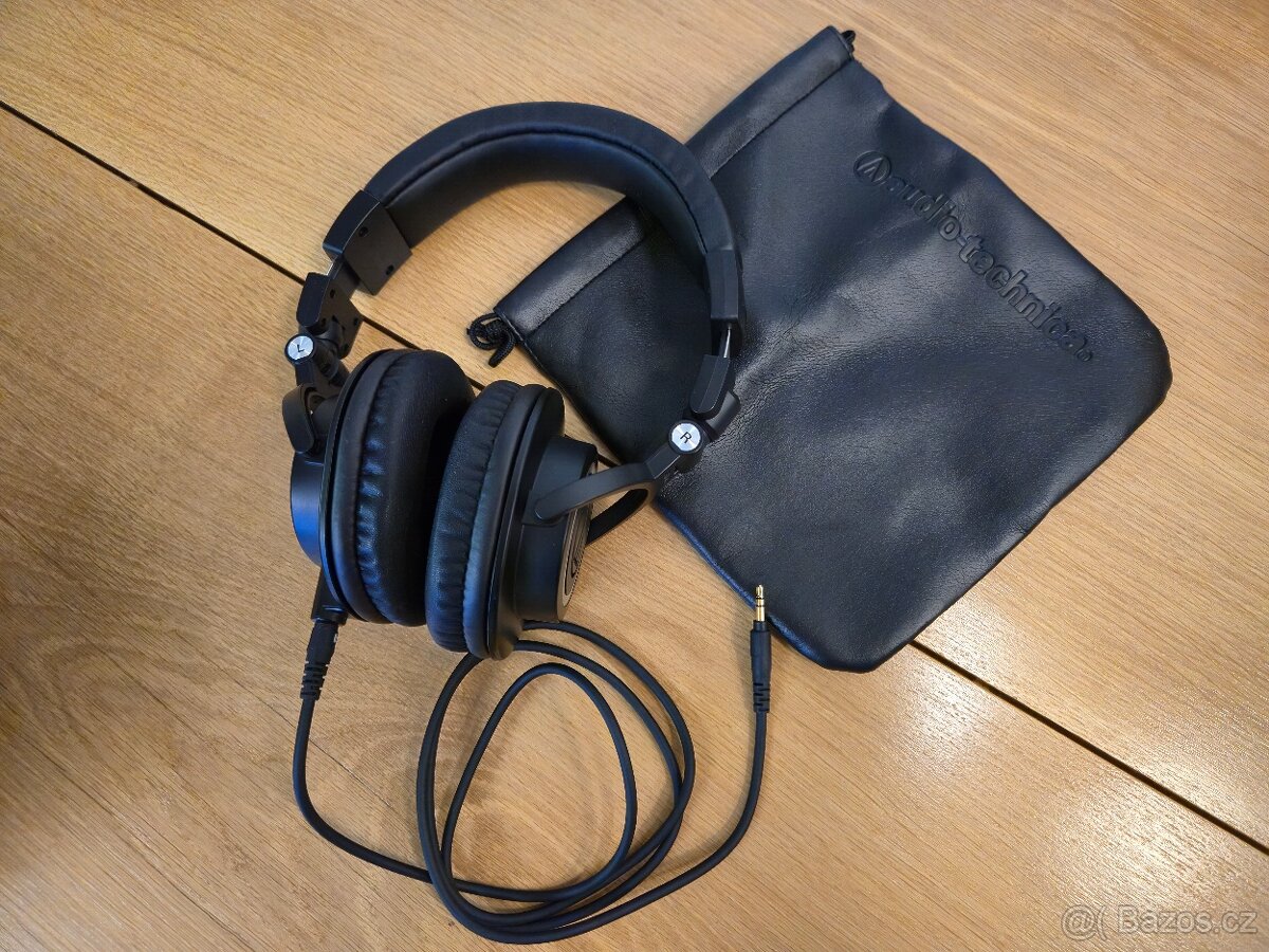 Audio-Technica ATH-M50x + mikrofon + hybridní náušníky