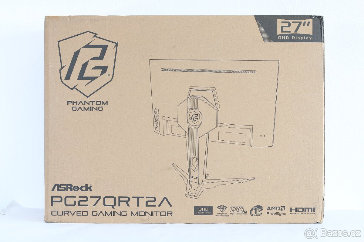 27" ASRock PG27QFT2A Phantom Gaming - Nový