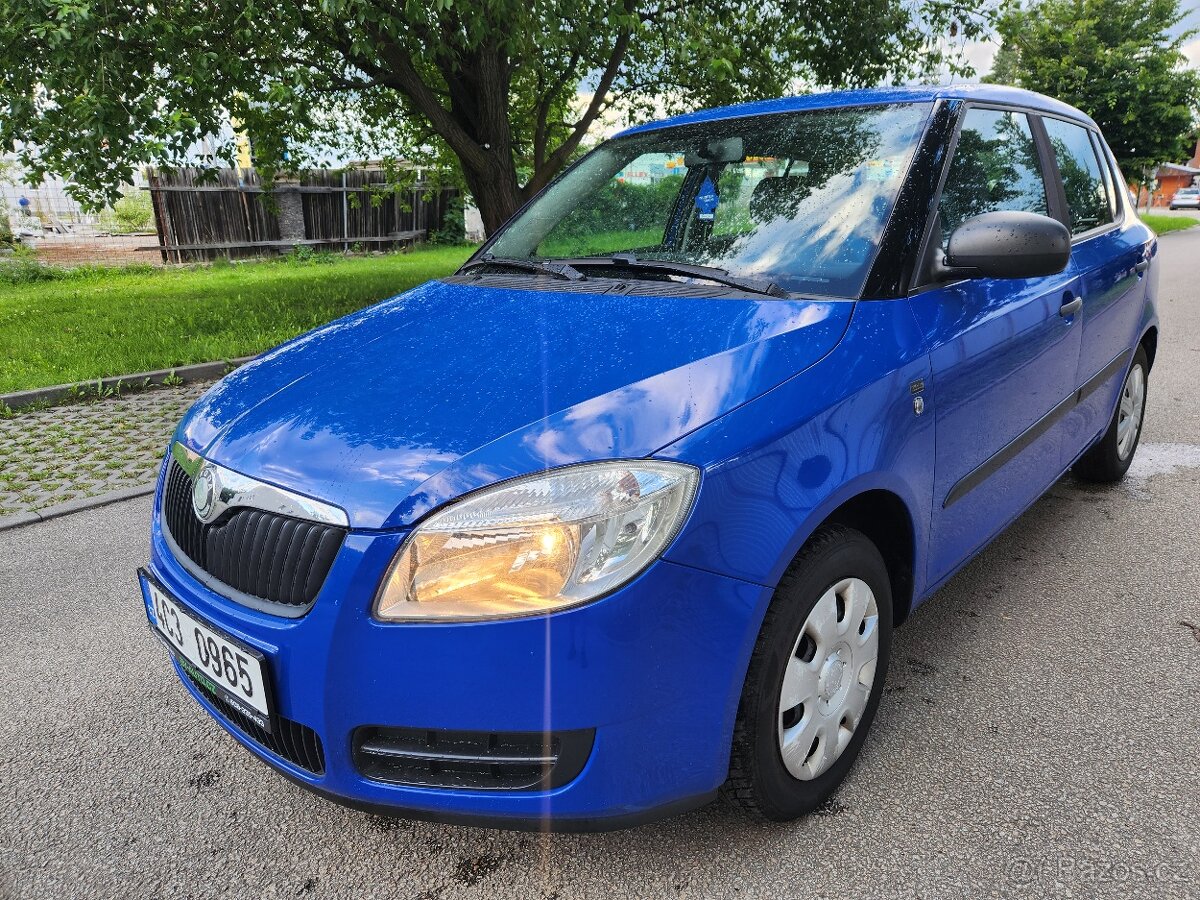 Škoda Fabia II 1,2 HTP 2008 124tkm,ČR,1. majitel, 2x kola