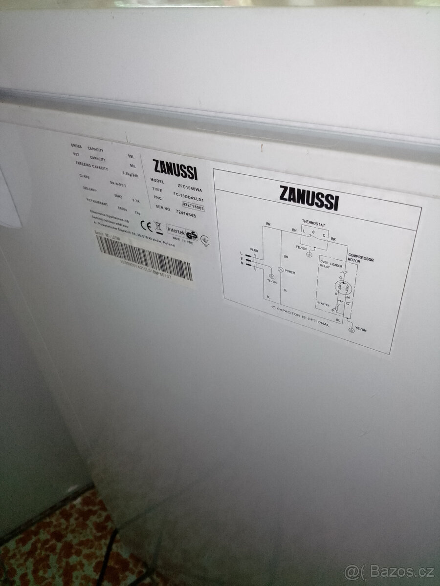 Mraznička Zanussi ZFC 1040WA 99 l.