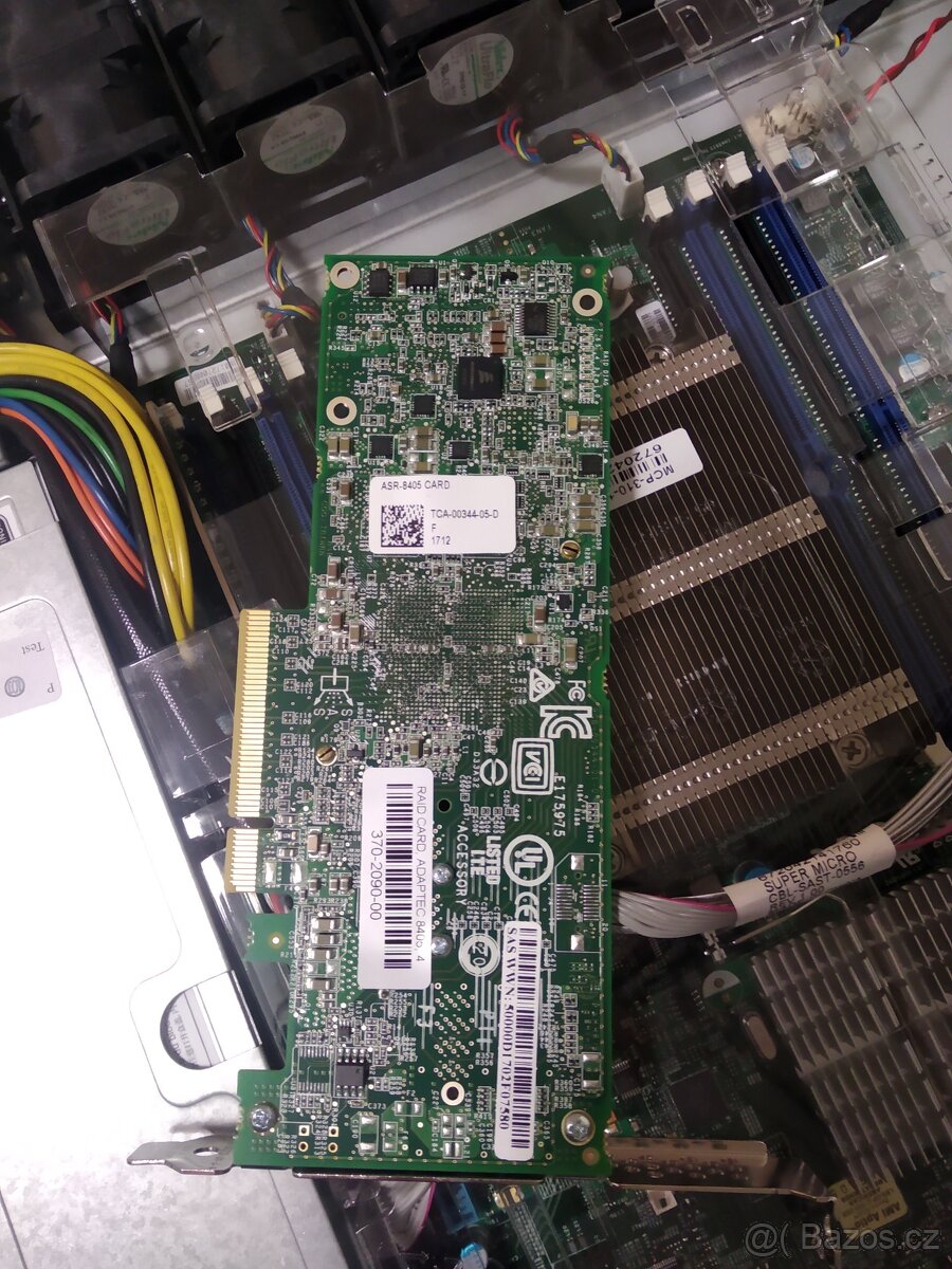 Adaptec 8405 1GB cache SAS3 Raid