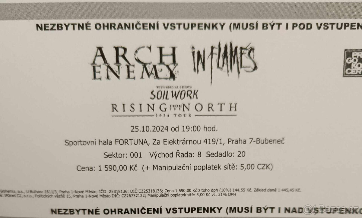 ARCH ENEMY,IN FLAMES