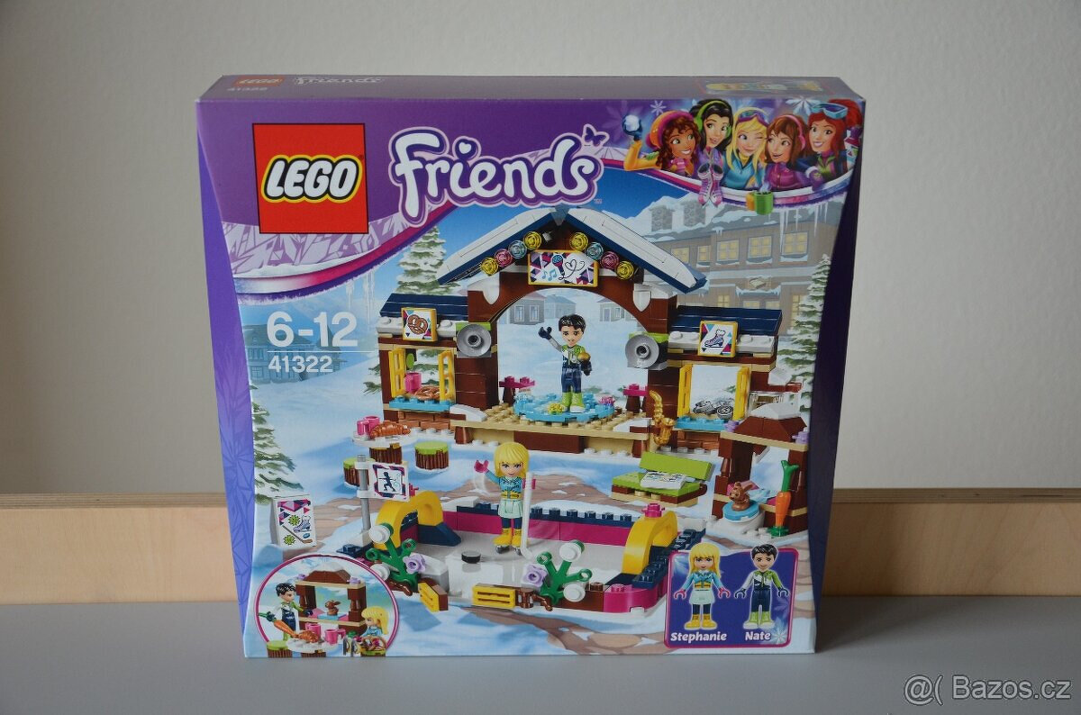 LEGO Friends 41322 Kluziště v zimním středisku