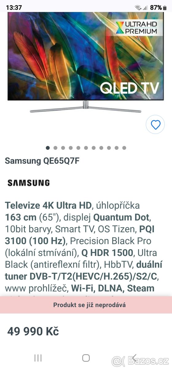 Samsung QE65Q7F