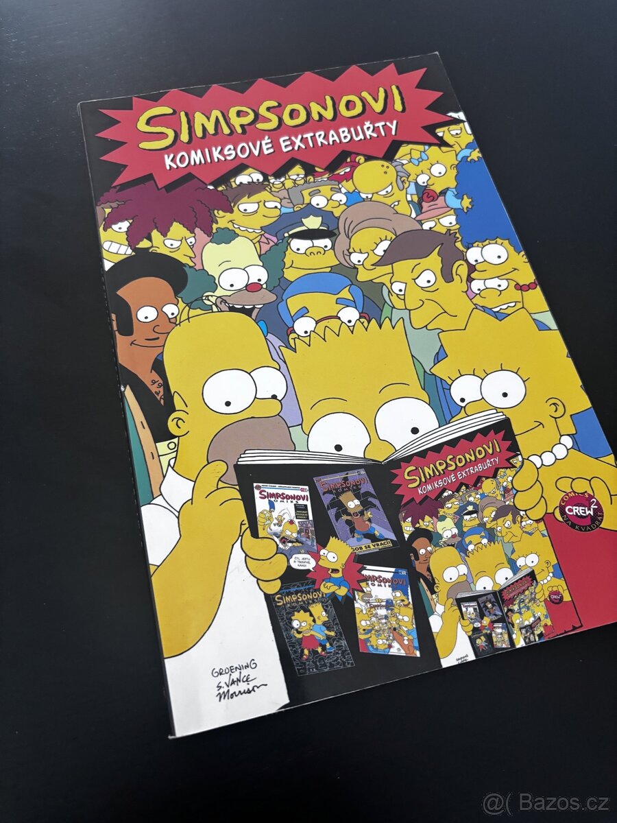 Komiks Simpsonovi Komiksové Extrabuřtx