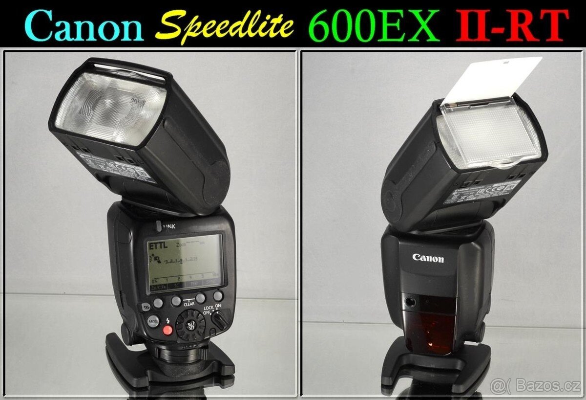 Canon Speedlite 600EX II-RT GN.:60MASTER/SLAVE