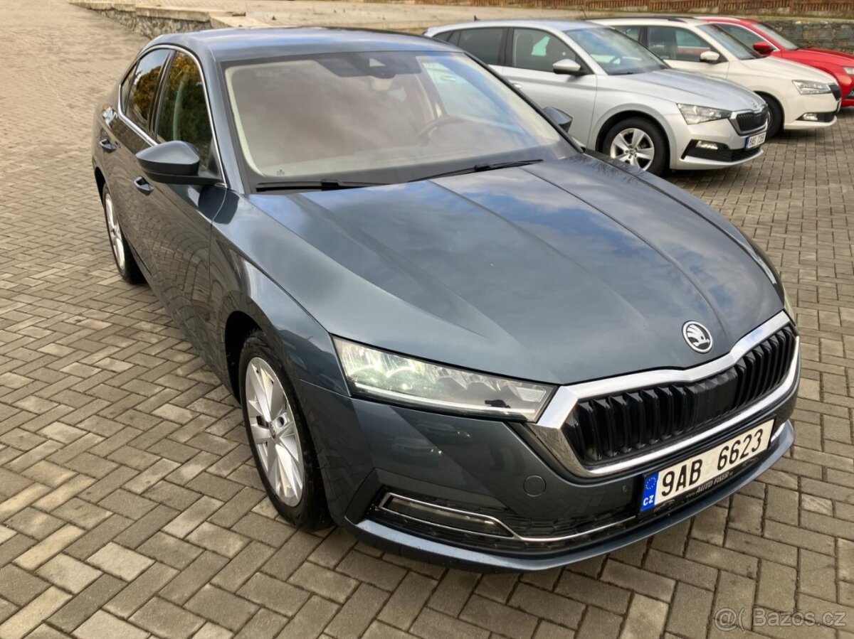 ŠKODA OCTAVIA 2.0TDI STYLE / 2022, 1.MAJITEL, KOUPENO V ČR /