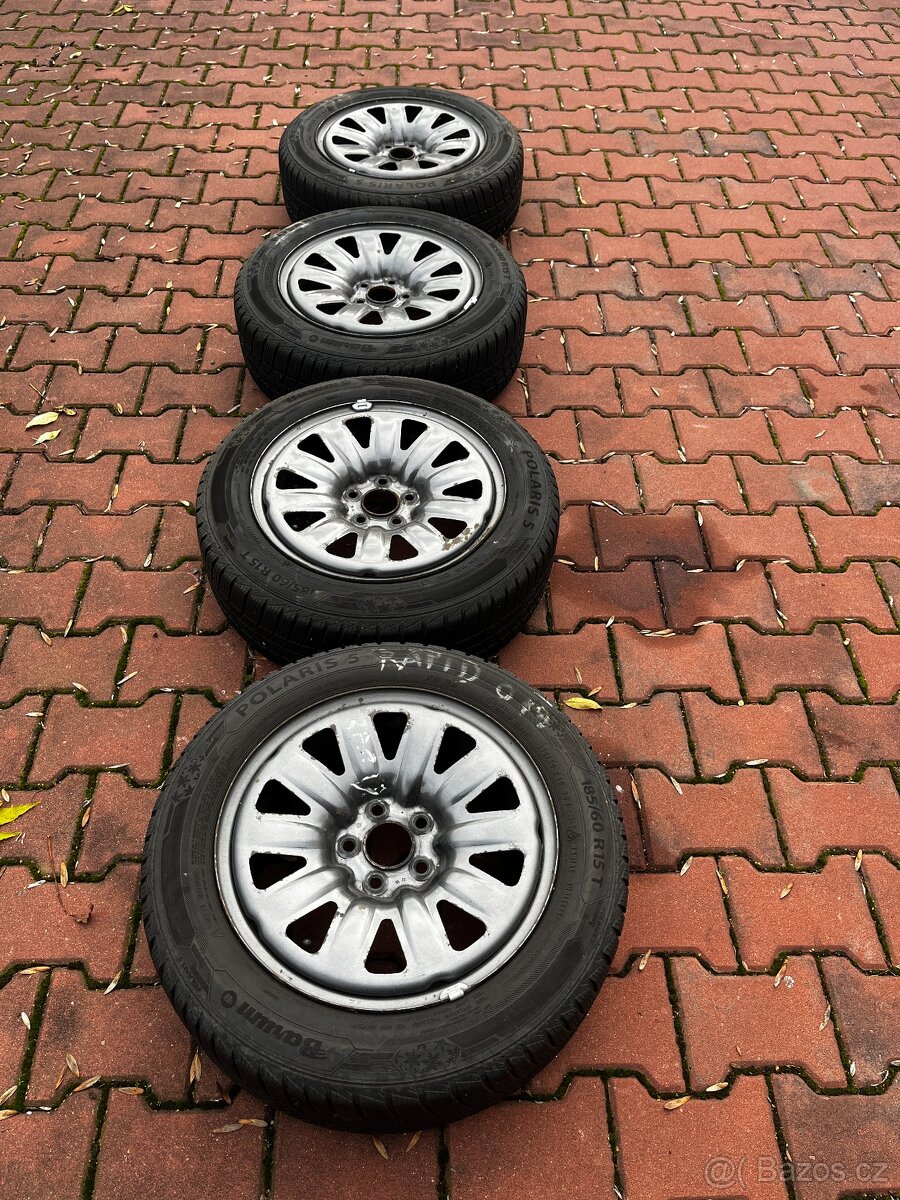 Škoda Rapid 185/60 R15 zimní sada