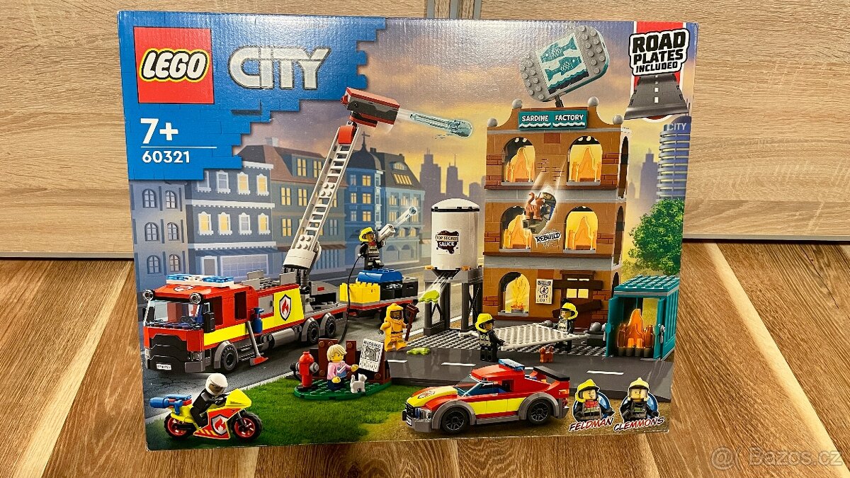 LEGO City 60321 Hasičská zbrojnice Nové nepoužité nerozbalen