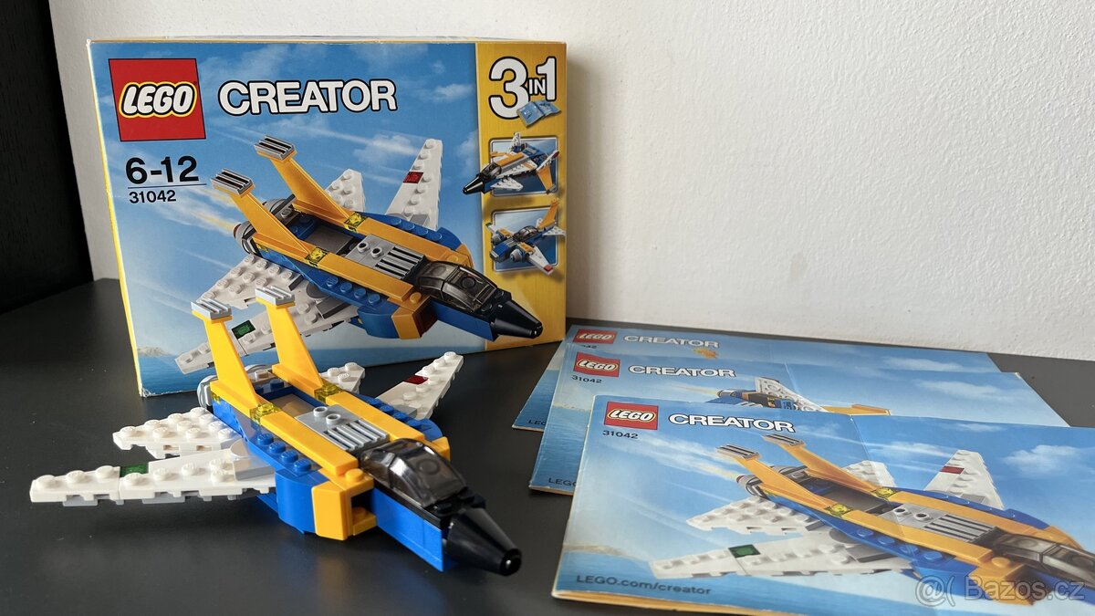 LEGO Creator 3v1 31042 Super stíhačka