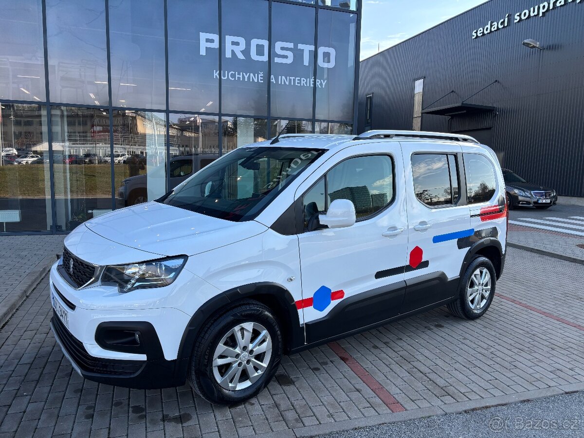 Peugeot Rifter 1.5HDi 96kW Koupeno v ČR DPH