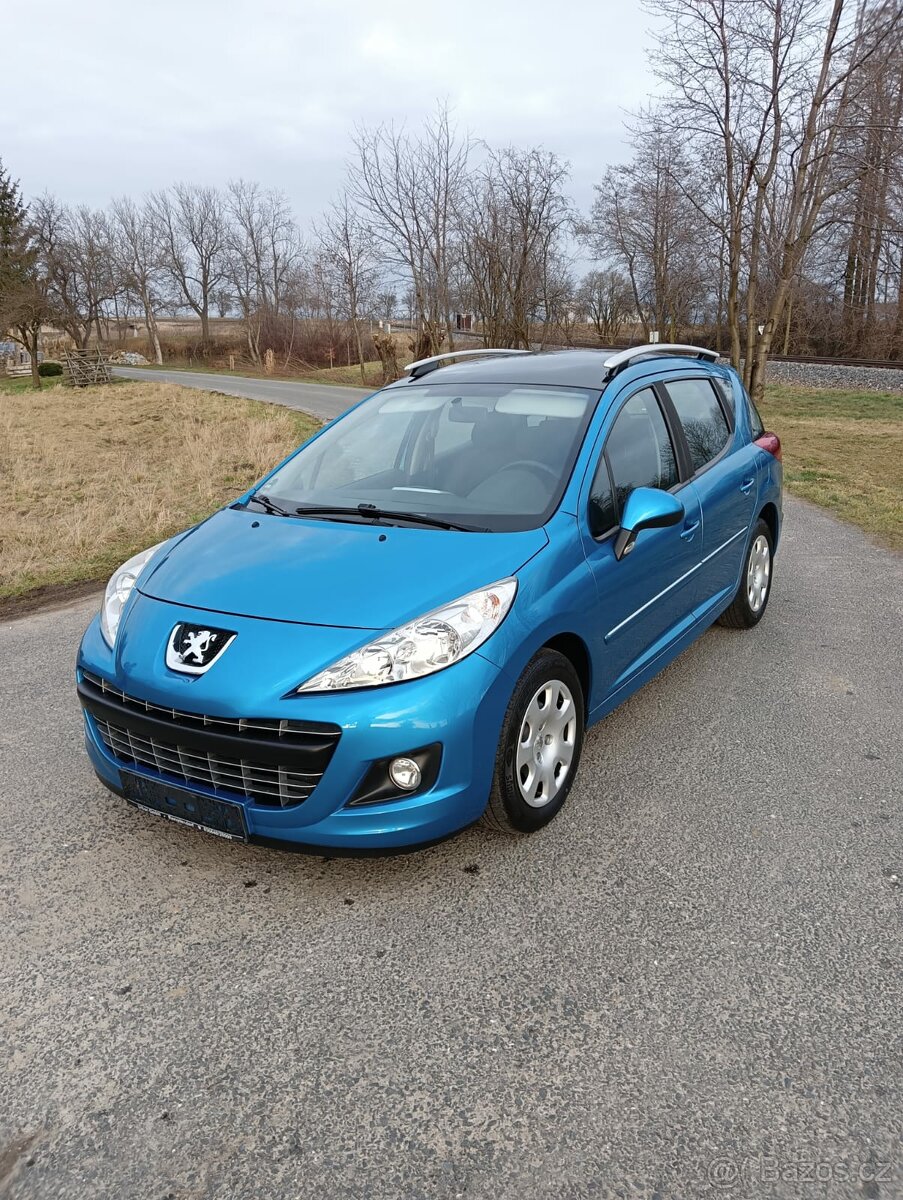 Peugeot 207 SW, 1.4 Benzín 70 Kw, rv.2012