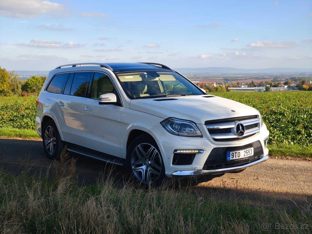 Mercedes GL 350 CDI, DPH, CZ-původ,7-mist