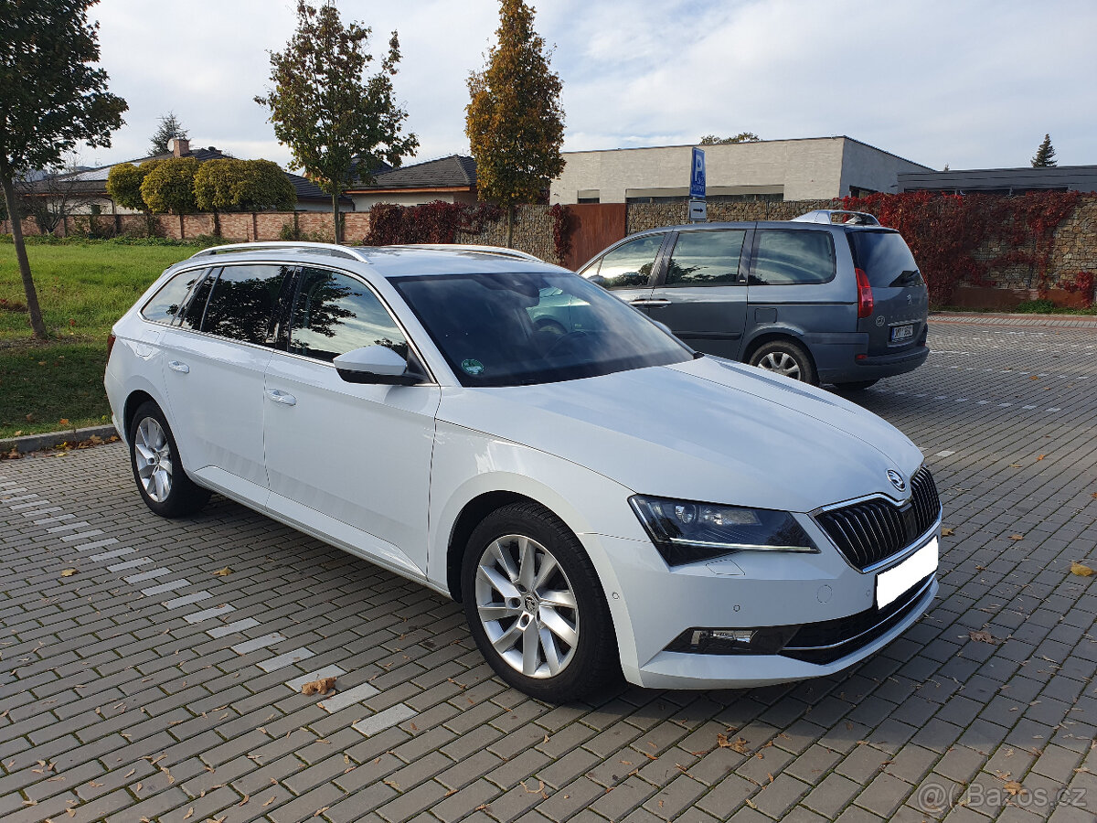 Škoda Superb 3 DSG, Kůže, Kamera, Kessy, Tažné, SERVIS