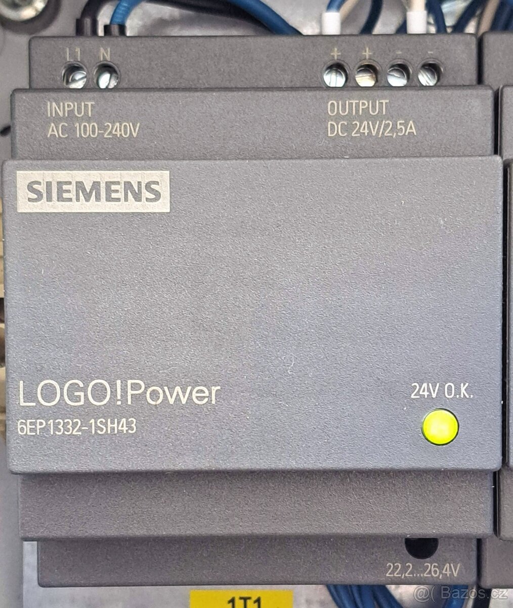 Siemens LOGO zdroj 24VDC/2,5A