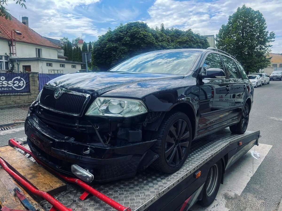 Vůz na náhradní díly Škoda Octavia 2 kombi 05 BLR GQP LF9R