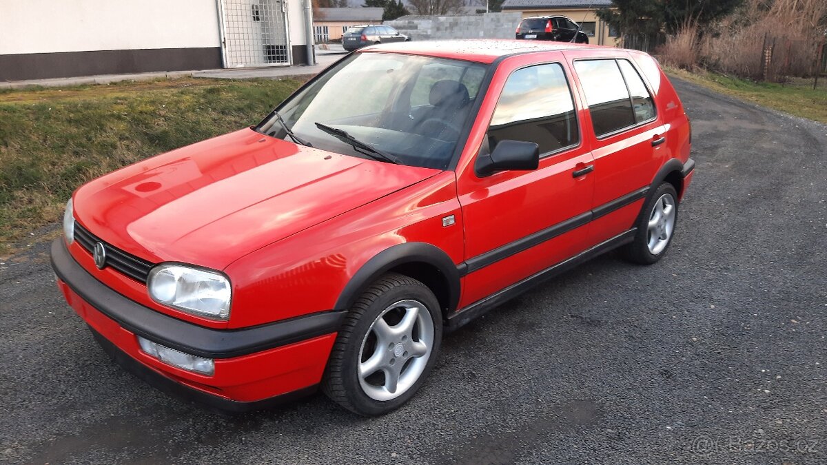 Vw golf3GT rv,1997motor 1.6i 74kw