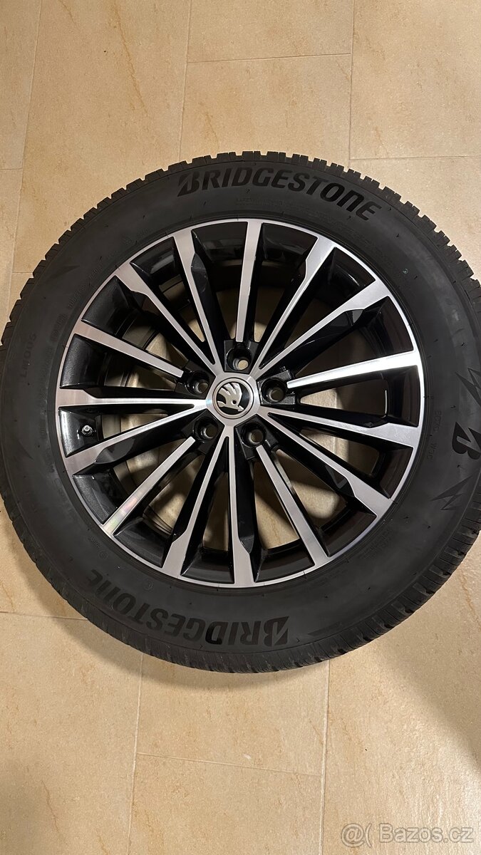 Zimní sada Trinity 18” Kodiaq. Bridgestone 235/55 R18