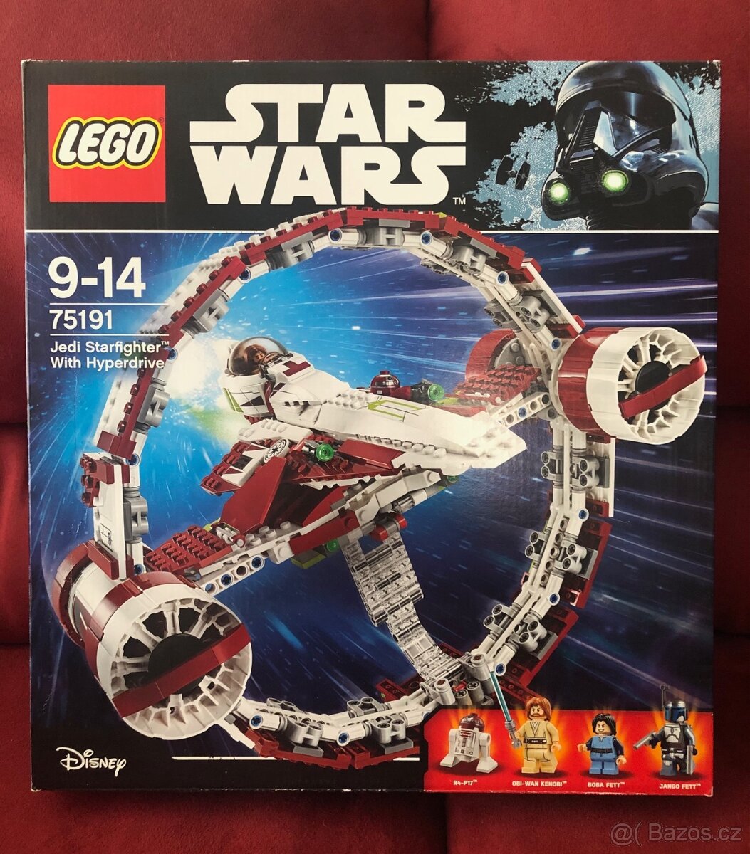LEGO Star Wars 75191 Jediská stíhačka s hyper. - Bez figurek