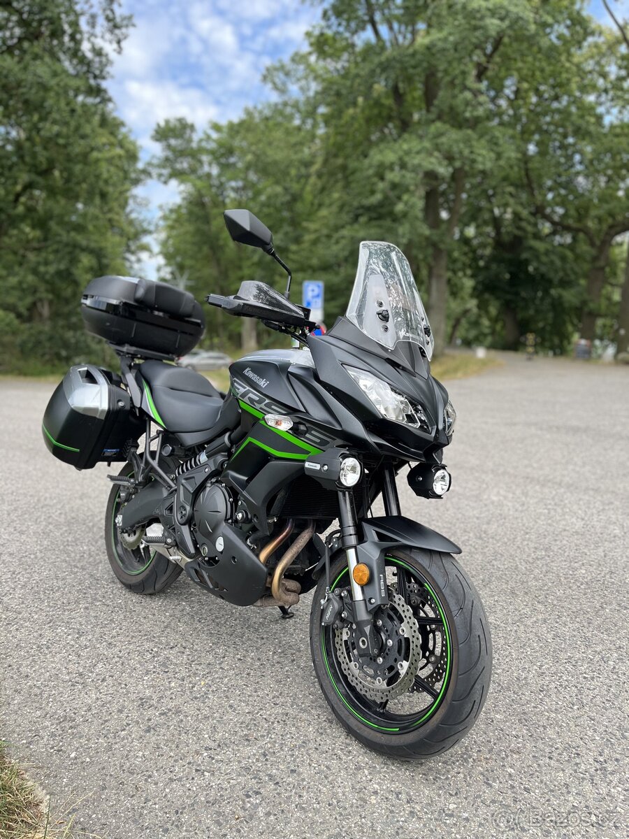 Kawasaki Versys 650 Tourer, 10tis.km, A2 35kw, 51 kw