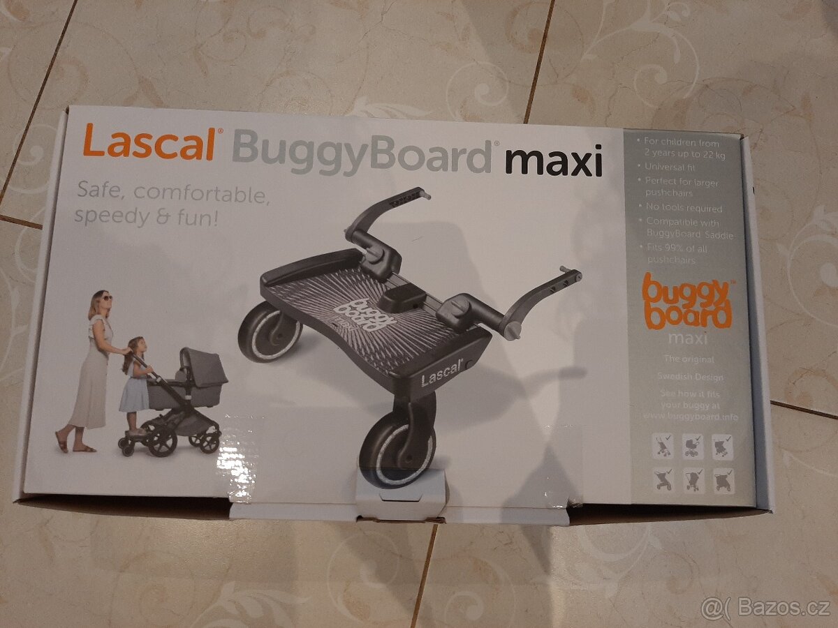 Lascal Buggy Board Maxi stupátko ke kočárku