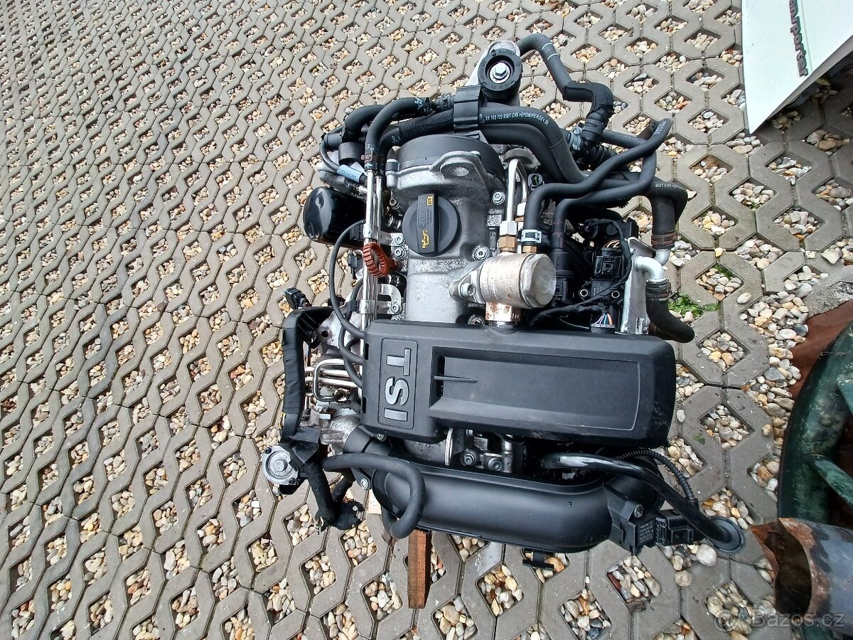 Motor 1,2 tsi CCZB 77kw holý top stav 87000