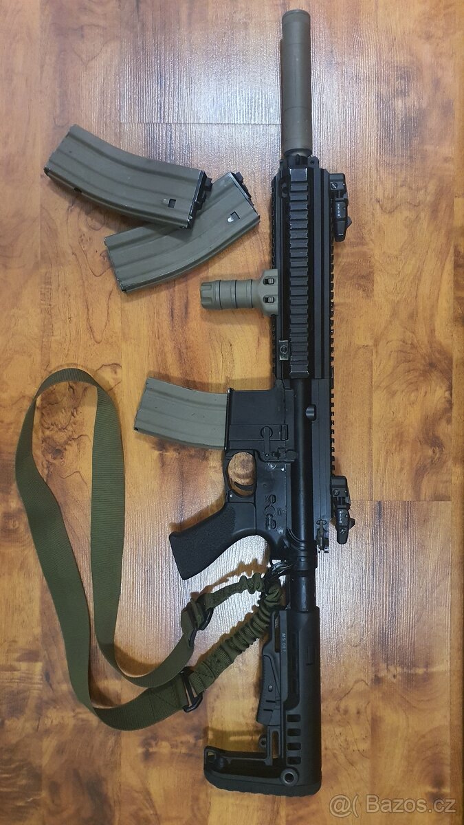 We - HK 416 GBBR (plynovka) blowback