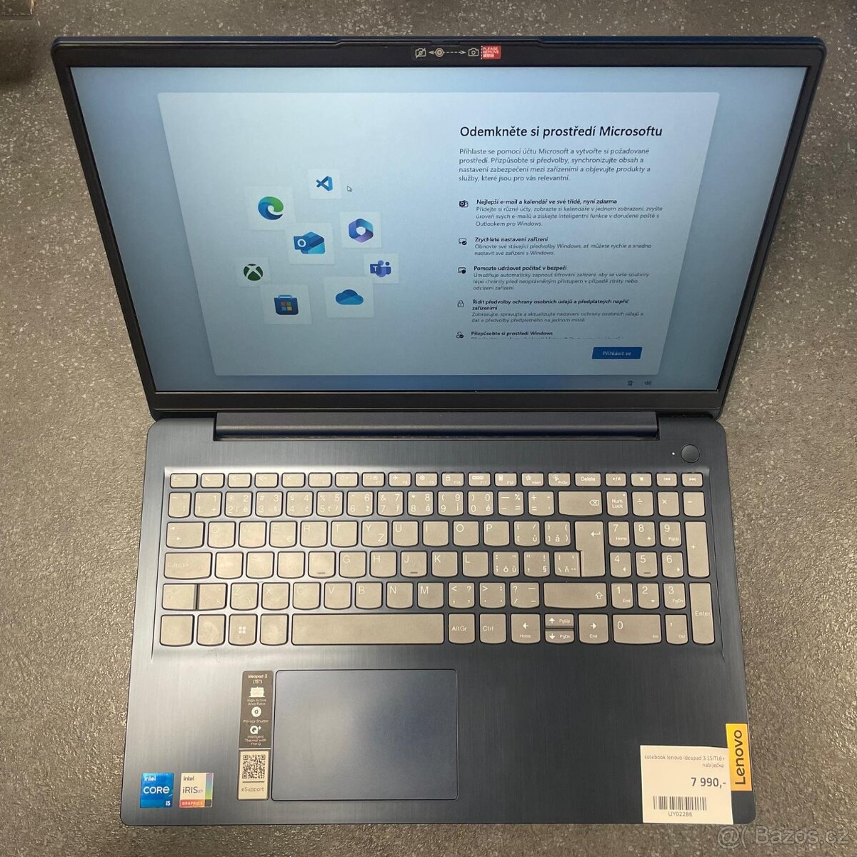 Notebook Lenovo IdeaPad 3 (15ITL6)