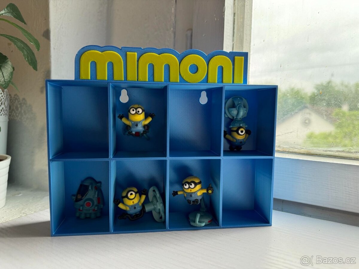 Rámeček na figurky mimoni minions