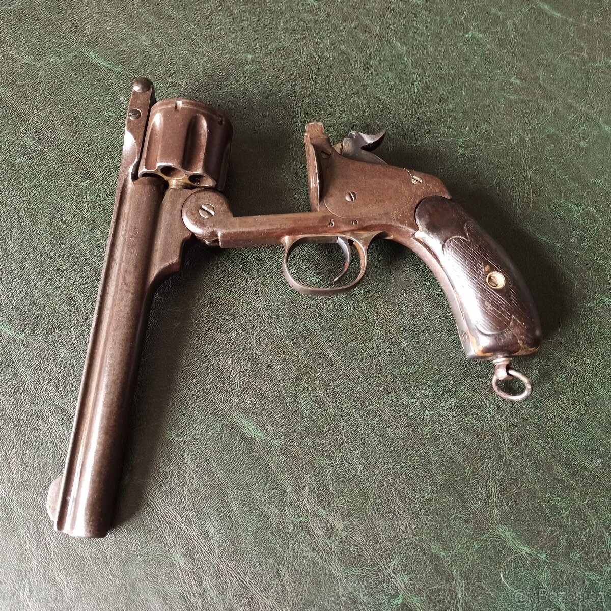 Revolver Smith Wesson ráže 44 dlouhý hlaveň ž,5" krásný stav