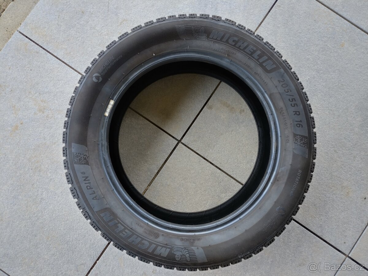 Zimní pneumatiky Michelin Alpin 6 205/55 R16 91H