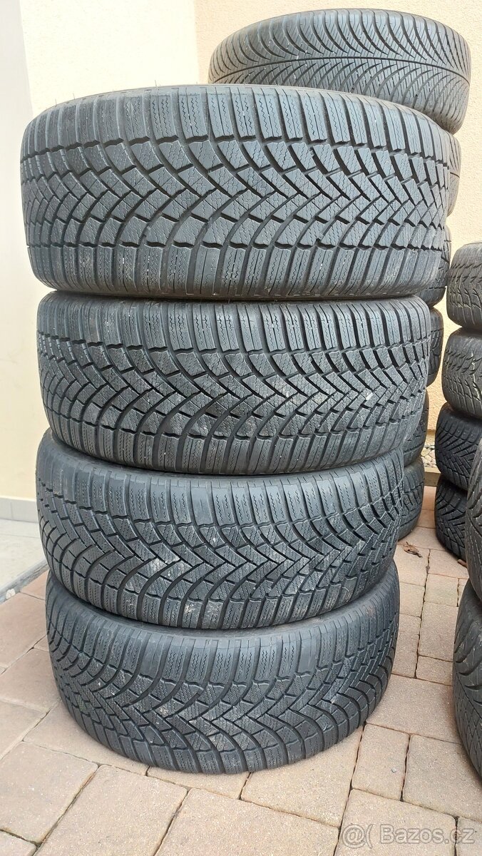 Pneu zimní, 4 ks, rozměr 225/45/17, 91H, zn. BRIDGESTONE