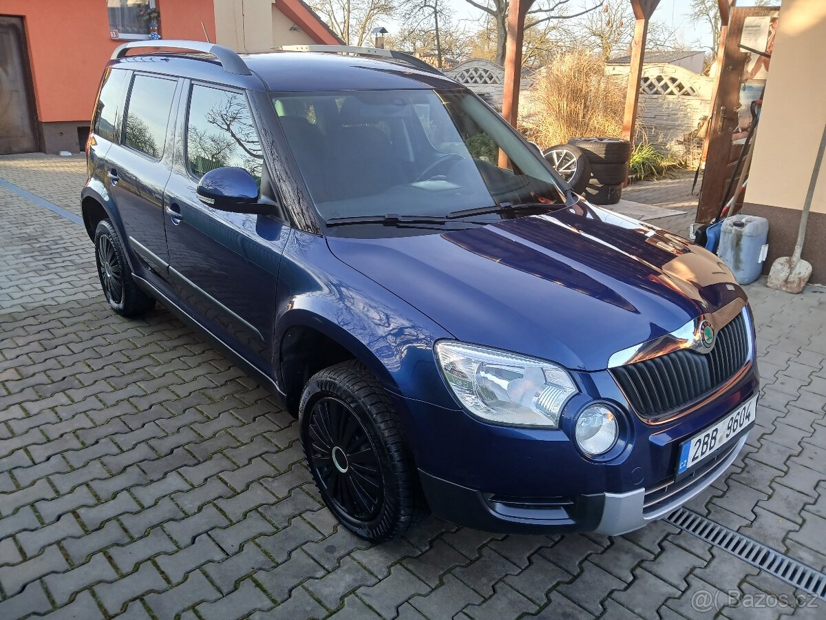 Škoda Yeti 2.0 TDi. 103kw,DSG 4x4,nová STK