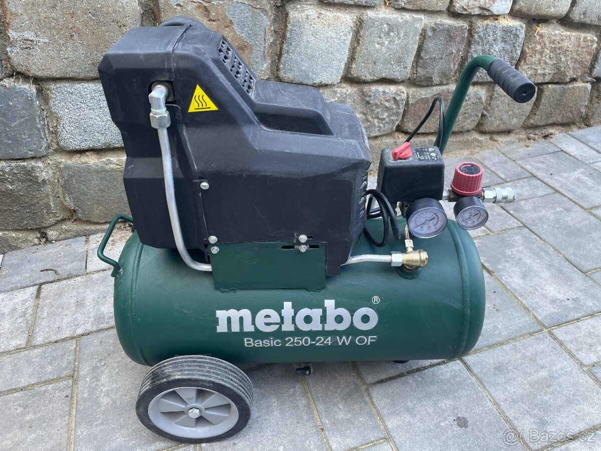 Bezolejový kompresor METABO Basic 250-24 W OF