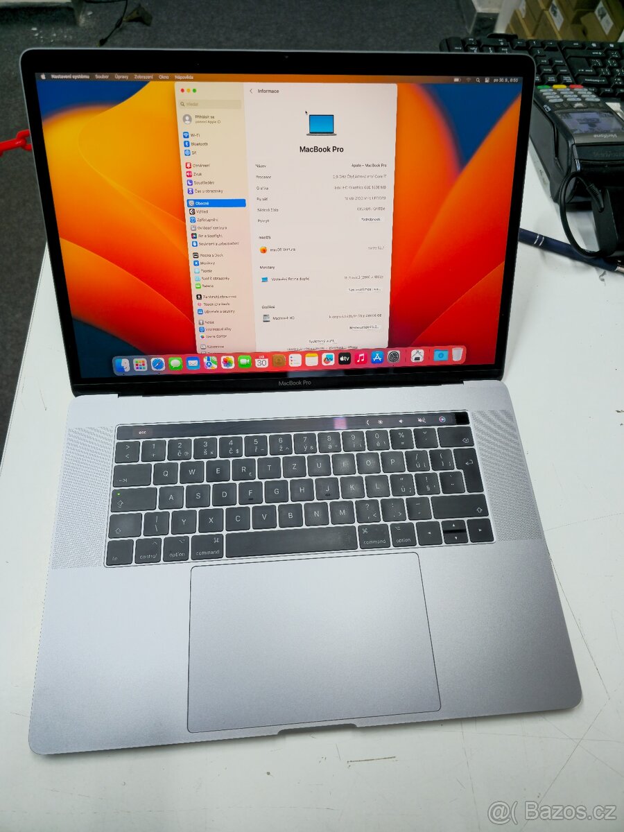 Apple Macbook Pro Touchbar A1707 i7 16/512GB 15" Retina 2880