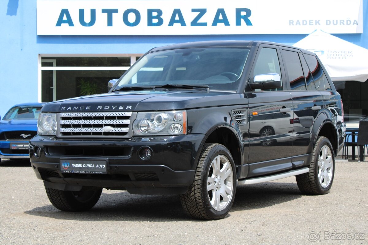 RANGE ROVER SPORT 4,2 V8 ČR,AUTOMAT,4X4,2006