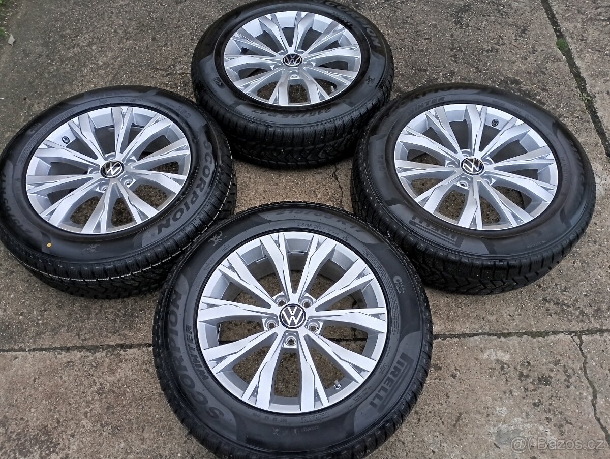 Originál alu sada disků VW Tiguan 5x112 R17 Montana