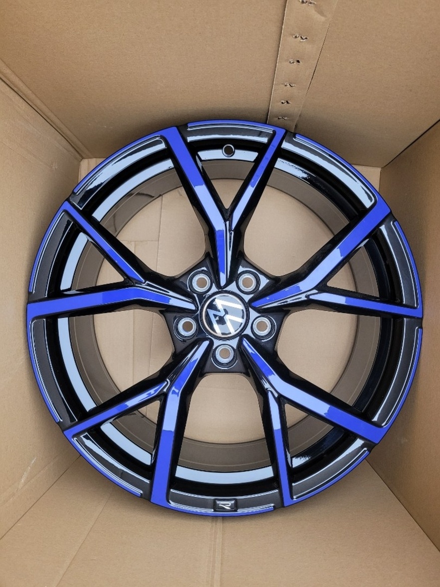 Alu disky Volkswagen Golf R Estoril Blue R19