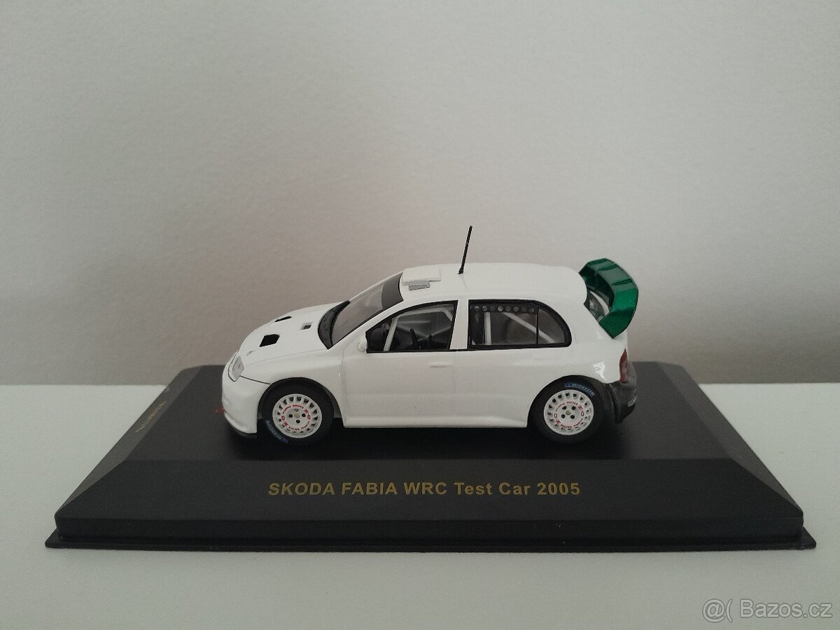 model ŠKODA FABIA WRC TEST CAR 2005/IXO RAM176