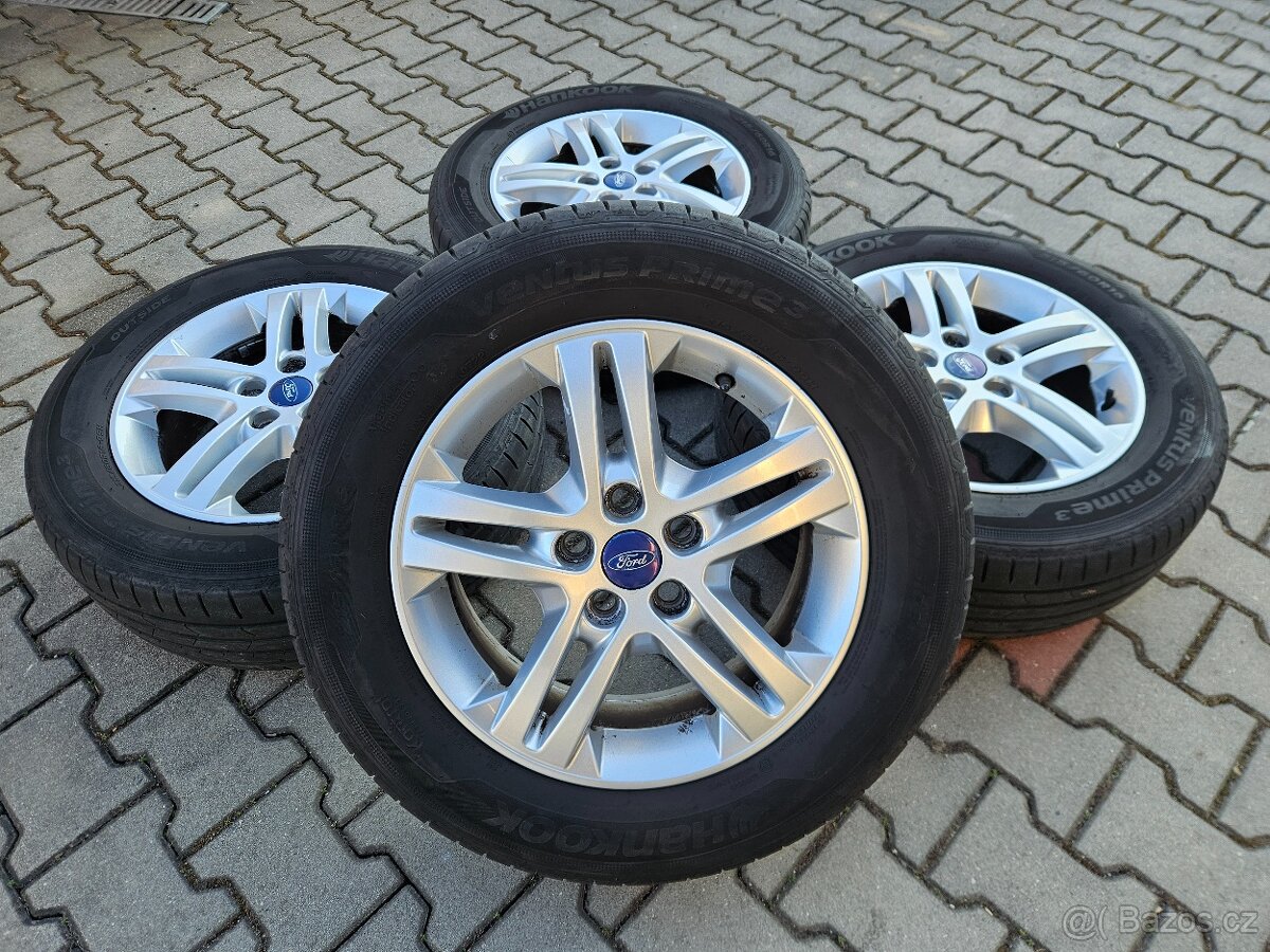 Alu Originální FORD 5x108 Letní Hankook 215/60/16