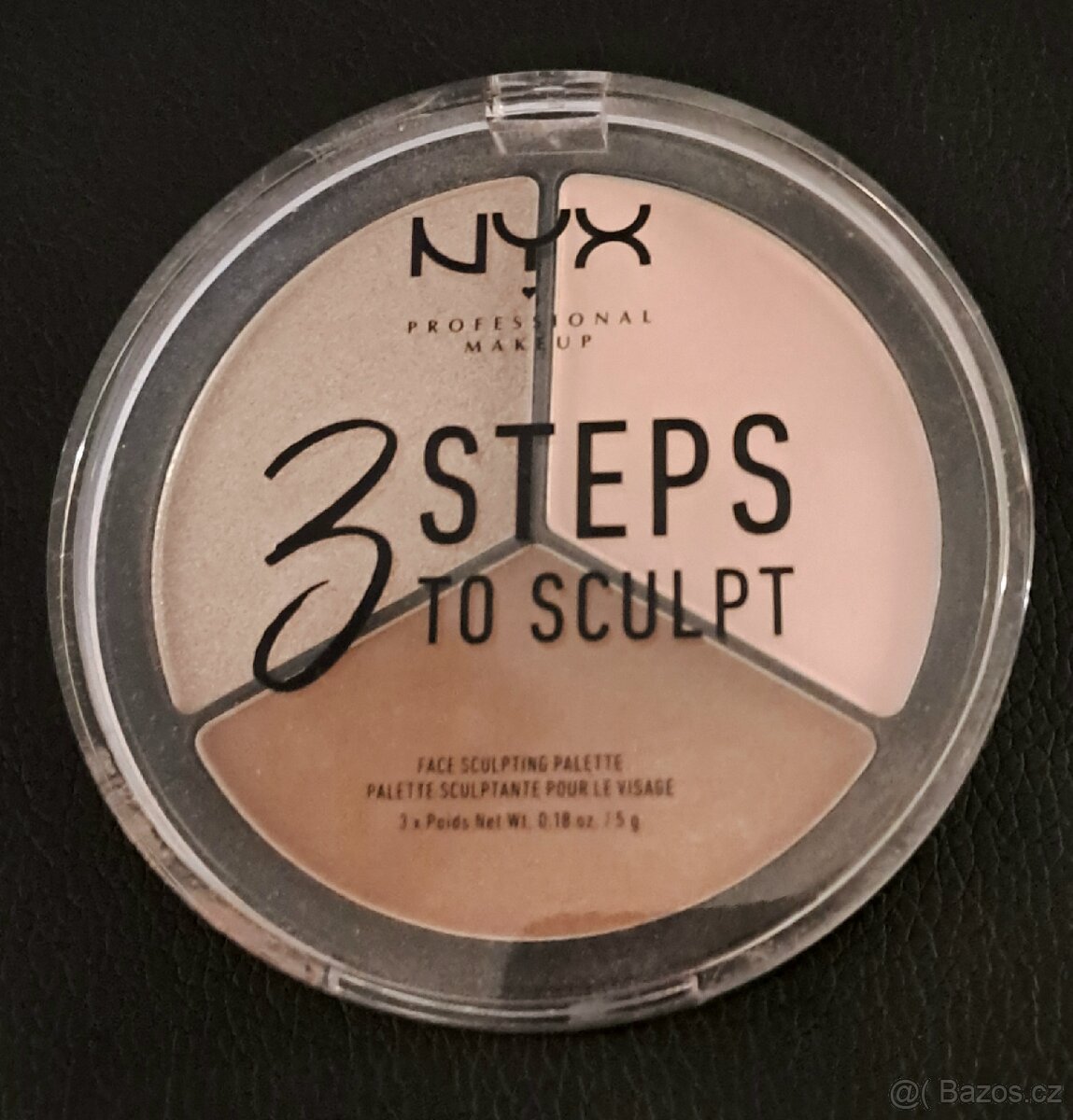 Konturovací paletka NYX Professional Makeup 3 Steps