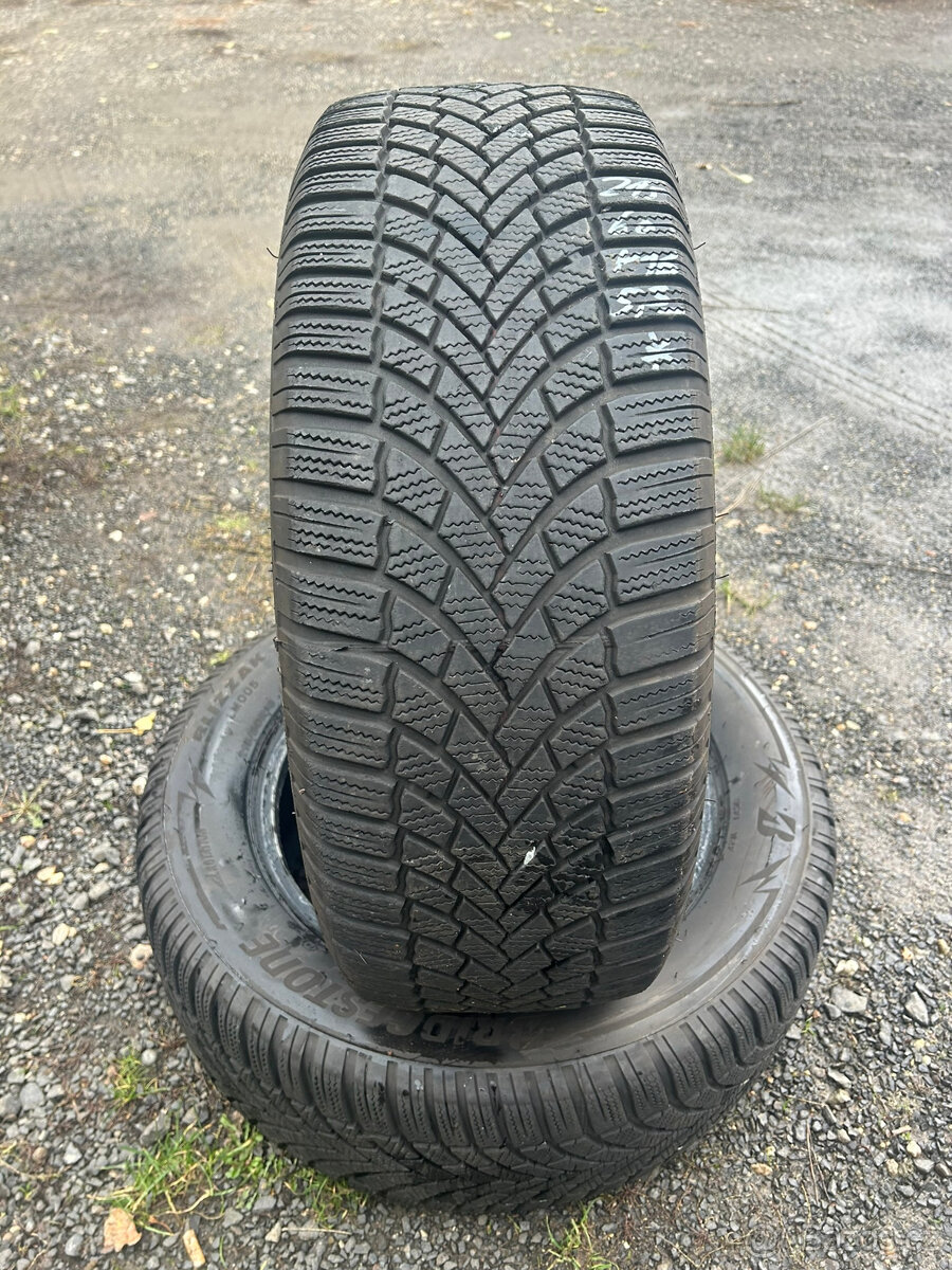 2ks zimní pneu Bridgestone 215/60/16