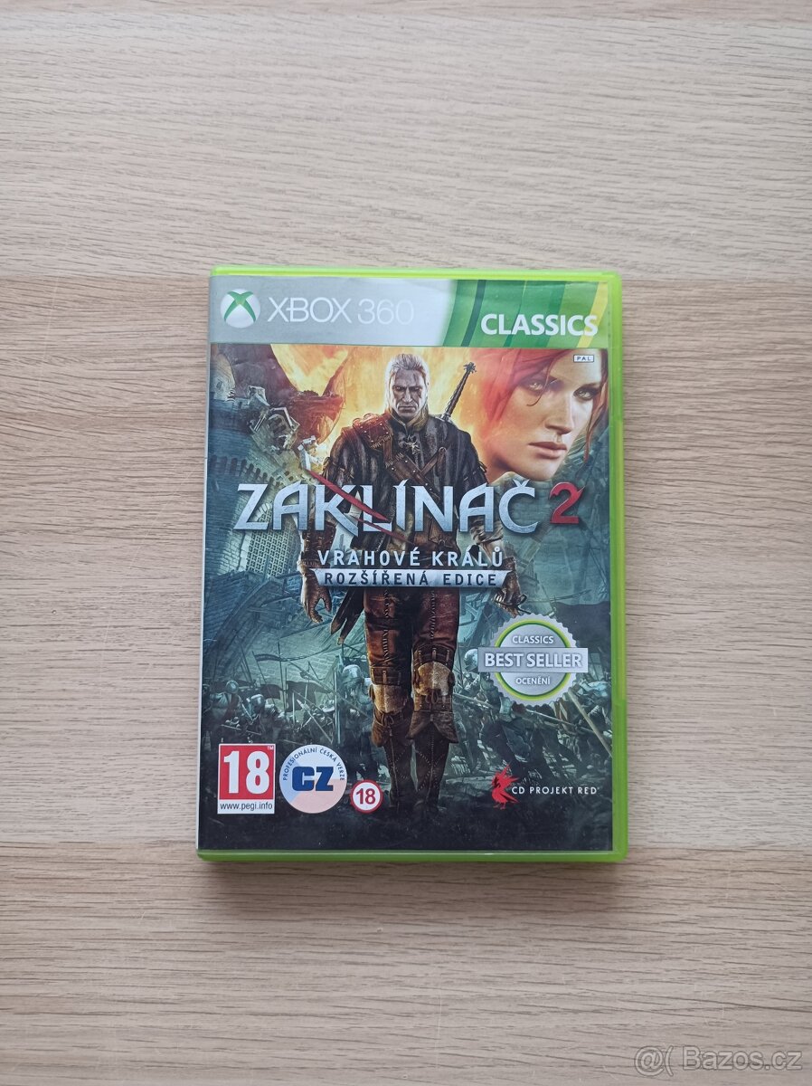 Zaklínač 2 CZ na Xbox 360 (Rozšířená Edice)